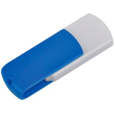 USB flash-карта "Easy" (8Гб),белая с синим, 5,7х1,9х1см,пластик USB flash-карта "Easy" (8Гб),белая с синим, 5,7х1,9х1см,пластик