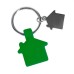 Брелок "HOME", зеленый, 3х3,5х0,6см,металл, силикон Брелок "HOME", зеленый, 3х3,5х0,6см,металл, силикон