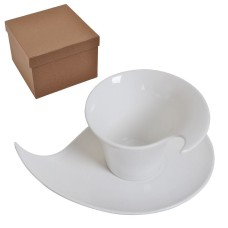 Чайная/кофейная пара "Наваждение" в подарочной упаковке, 18,5х14х10,5см, 150 мл, фарфор Чайная/кофейная пара "Наваждение" в подарочной упаковке, 18,5х14х10,5см, 150 мл, фарфор