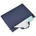 Сумка для документов "Paper", синий, 40х30 см,полиэстер, шелкография