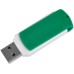 USB flash-карта "Easy" (8Гб),белая с зеленым, 5,7х1,9х1см,пластик USB flash-карта "Easy" (8Гб),белая с зеленым, 5,7х1,9х1см,пластик