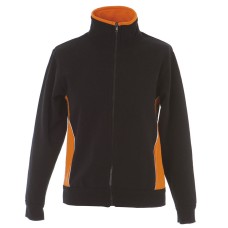 Толстовка мужская "CAGLIARI", черный, оранжевый_ XXL, 80% хлопок, 20% п/э, 280г/м2 Толстовка мужская "CAGLIARI", черный, оранжевый_ XXL, 80% хлопок, 20% п/э, 280г/м2