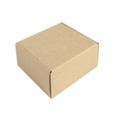 Коробка подарочная mini BOX, размер 16 x 15 x 8 см, картон МГК бур., самосборная Коробка подарочная mini BOX, размер 16 x 15 x 8 см, картон МГК бур., самосборная