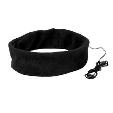 Наушники проводные MARKIZ с повязкой, черный, флис Наушники проводные MARKIZ с повязкой, черный, флис