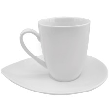 Чайная пара "Лепесток", 180 мл, фарфор, деколь Чайная пара "Лепесток", 180 мл, фарфор, деколь