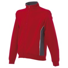 Толстовка женская "MESSINA", красный, серый_ M, Италия, 80% х/б, 20% п/э, 280г/м2 Толстовка женская "MESSINA", красный, серый_ M, Италия, 80% х/б, 20% п/э, 280г/м2