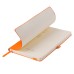 Бизнес-блокнот GRACY, 130х210 мм, оранжев., кремовая бумага, гибкая обложка, в линейку, на резинке Бизнес-блокнот GRACY, 130х210 мм, оранжев., кремовая бумага, гибкая обложка, в линейку, на резинке