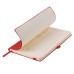 Бизнес-блокнот GRACY, 130х210 мм, красный, кремовая бумага, гибкая обложка, в линейку, на резинке Бизнес-блокнот GRACY, 130х210 мм, красный, кремовая бумага, гибкая обложка, в линейку, на резинке