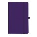 Бизнес-блокнот GRACY, 130х210 мм, фиолет., кремовая бумага, гибкая обложка, в линейку, на резинке Бизнес-блокнот GRACY, 130х210 мм, фиолет., кремовая бумага, гибкая обложка, в линейку, на резинке