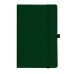 Бизнес-блокнот GRACY, 130х210 мм, зеленый, кремовая бумага, гибкая обложка, в линейку, на резинке Бизнес-блокнот GRACY, 130х210 мм, зеленый, кремовая бумага, гибкая обложка, в линейку, на резинке