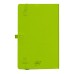 Бизнес-блокнот GRACY, 130х210 мм, зел.ябл., кремовая бумага, гибкая обложка, в линейку, на резинке Бизнес-блокнот GRACY, 130х210 мм, зел.ябл., кремовая бумага, гибкая обложка, в линейку, на резинке