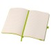 Бизнес-блокнот GRACY, 130х210 мм, зел.ябл., кремовая бумага, гибкая обложка, в линейку, на резинке Бизнес-блокнот GRACY, 130х210 мм, зел.ябл., кремовая бумага, гибкая обложка, в линейку, на резинке