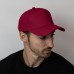 Бейсболка "Breeze", 5 клиньев, застежка на липучке, тёмно-красный, 100% хлопок, плотность 150 г/м2 Бейсболка "Breeze", 5 клиньев, застежка на липучке, тёмно-красный, 100% хлопок, плотность 150 г/м2