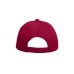 Бейсболка "Breeze", 5 клиньев, застежка на липучке, тёмно-красный, 100% хлопок, плотность 150 г/м2 Бейсболка "Breeze", 5 клиньев, застежка на липучке, тёмно-красный, 100% хлопок, плотность 150 г/м2