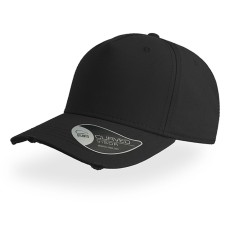 Бейсболка "CARGO", 5 клиньев, черный, 100% хлопок, плотность 280 г/м2, металлическая застежка Бейсболка "CARGO", 5 клиньев, черный, 100% хлопок, плотность 280 г/м2, металлическая застежка
