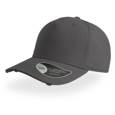 Бейсболка "CARGO", 5 клиньев, темно-серый, хлопок 100%, плотность 280 г/м2, металлическая застежка Бейсболка "CARGO", 5 клиньев, темно-серый, хлопок 100%, плотность 280 г/м2, металлическая застежка