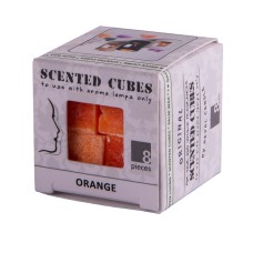 Аромакубики АПЕЛЬСИН (8шт), 3,4х3,4х3,4см, пальмовый воск Аромакубики АПЕЛЬСИН (8шт), 3,4х3,4х3,4см, пальмовый воск