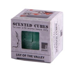 Аромакубики ЛАНДЫШ (8шт), 3,4х3,4х3,4см, пальмовый воск Аромакубики ЛАНДЫШ (8шт), 3,4х3,4х3,4см, пальмовый воск