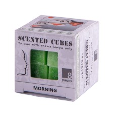 Аромакубики УТРО (8шт), 3,4х3,4х3,4см, пальмовый воск Аромакубики УТРО (8шт), 3,4х3,4х3,4см, пальмовый воск