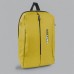 Рюкзак водостойкий "Go", жёлтый, 41 х 29 х15,5 см, 100%  полиуретан