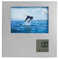 Фоторамка с часами, 18х2х18 см, пластик, тампопечать, Фоторамка с часами, 18х2х18 см, пластик, тампопечать,