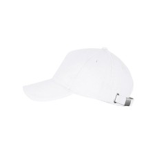 Бейсболка "LONG BEACH", 5 клиньев, метал. застежка, белый, 100% хлопок, плотность 260 г/м2 Бейсболка "LONG BEACH", 5 клиньев, метал. застежка, белый, 100% хлопок, плотность 260 г/м2