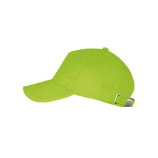Бейсболка "LONG BEACH", 5 клиньев, метал. застежка, лаймовый, 100% хлопок, плотность 260 г/м2 Бейсболка "LONG BEACH", 5 клиньев, метал. застежка, лаймовый, 100% хлопок, плотность 260 г/м2