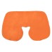 Подушка надувная дорожная WAY в футляре, оранжевый, 43,5х27,5 см, твил Подушка надувная дорожная WAY в футляре, оранжевый, 43,5х27,5 см, твил