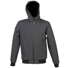 Куртка мужская "LONDON", тёмно-серый, 2XL, 94% полиэстер, 6% эластан, 300 г/м2 Куртка мужская "LONDON", тёмно-серый, 2XL, 94% полиэстер, 6% эластан, 300 г/м2