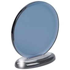 Стела наградная "Круг", 15,6х6,2х16,9 см, дерево,стекло, металл, лазерная гравировка Стела наградная "Круг", 15,6х6,2х16,9 см, дерево,стекло, металл, лазерная гравировка