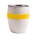 Термокружка LINE, белый/желтый, сталь, 300 мл Термокружка LINE, белый/желтый, сталь, 300 мл