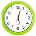 Часы настенные "ПРОМО" разборные , зеленый яркий, D28,5 см, пластик Часы настенные "ПРОМО" разборные , зеленый яркий, D28,5 см, пластик