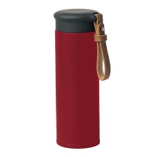 Термос вакуумный STRIPE, красный, нержавеющая сталь, 450 мл Термос вакуумный STRIPE, красный, нержавеющая сталь, 450 мл