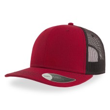 Бейсболка "SONIC", 6 клиньев, пласт. застежка, бордовый/черный, осн.ткань, 100% хлопок, 280 г/м2 Бейсболка "SONIC", 6 клиньев, пласт. застежка, бордовый/черный, осн.ткань, 100% хлопок, 280 г/м2