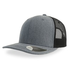 Бейсболка "SONIC", 6 клиньев, пласт. застежка, серый/черный, осн.ткань, 100% хлопок, 280 г/м2 Бейсболка "SONIC", 6 клиньев, пласт. застежка, серый/черный, осн.ткань, 100% хлопок, 280 г/м2