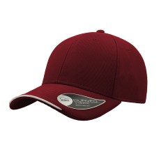 Бейсболка "ESTORIL", 6 клиньев, застежка на липучке, бордовый, 100% полиэстер, 150 г/м2 Бейсболка "ESTORIL", 6 клиньев, застежка на липучке, бордовый, 100% полиэстер, 150 г/м2