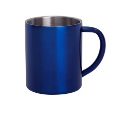 Кружка YOZAX, 280 мл, синий, нержавеющая сталь Кружка YOZAX, 280 мл, синий, нержавеющая сталь