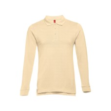 Рубашка-поло мужская BERN, д/р, песочный, 3XL, 100% хлопок, плотность 210 г/м2 Рубашка-поло мужская BERN, д/р, песочный, 3XL, 100% хлопок, плотность 210 г/м2