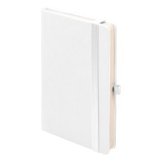 Ежедневник недатированный HAMILTON, A5, белый, кремовый блок Ежедневник недатированный HAMILTON, A5, белый, кремовый блок