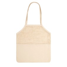 Сумка для покупок "Trobax", бежевый, 45x42 см, 100% хлопок, 220 г/м2 Сумка для покупок "Trobax", бежевый, 45x42 см, 100% хлопок, 220 г/м2