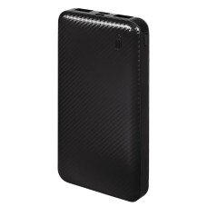 Универсальный аккумулятор Rib 10 (10000 мАч), черный, 13,5х6.8х1,5 см Универсальный аккумулятор Rib 10 (10000 мАч), черный, 13,5х6.8х1,5 см