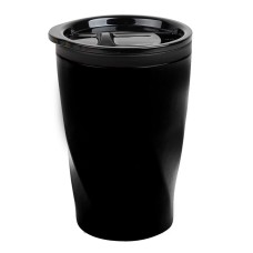 Термокружка BASIC, 350 мл, черный, металл/пластик