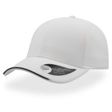 Бейсболка "ESTORIL", 6 клиньев, застежка на липучке, белый, 100% полиэстер, 150 г/м2 Бейсболка "ESTORIL", 6 клиньев, застежка на липучке, белый, 100% полиэстер, 150 г/м2
