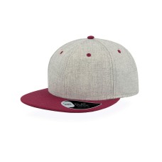 Бейсболка "FADER ", 6 клиньев, застежка ПВХ, серый-бордовый, 85% акрил, 15% шерсть, 275 г/м2 Бейсболка "FADER ", 6 клиньев, застежка ПВХ, серый-бордовый, 85% акрил, 15% шерсть, 275 г/м2