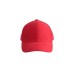 Бейсболка "PILOT", 6 клиньев, металлическая застежка, красный, 100% хлопок, плотность 320 г/м2