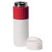Термос TURBO, 500 мл, белый с красным, нержавеющая сталь Термос TURBO, 500 мл, белый с красным, нержавеющая сталь