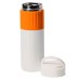 Термос TURBO, 500 мл, белый с оранжевым, нержавеющая сталь Термос TURBO, 500 мл, белый с оранжевым, нержавеющая сталь
