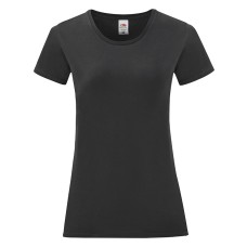 Футболка "Ladies Iconic", черный, XS, 100% хлопок, 150 г/м2 Футболка "Ladies Iconic", черный, XS, 100% хлопок, 150 г/м2