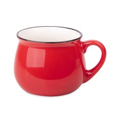 Кружка COUNTRY, красный, 300мл, фарфор Кружка COUNTRY, красный, 300мл, фарфор