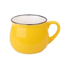 Кружка COUNTRY, желтый, 300мл, фарфор Кружка COUNTRY, желтый, 300мл, фарфор
